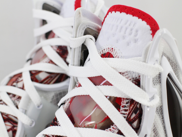 Giày Nike LeBron 19 Para Hombre 'White Red' CZ0203-101 - Ảnh 5