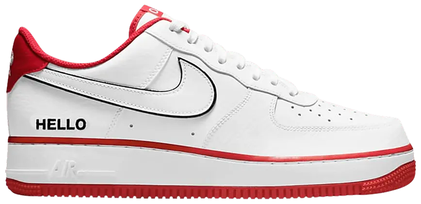 Giày Nike Urbanstar x Air Force 1 'White University Red' CZ0327-100