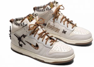 Giay Nike Dunk High Bodega 'Sail Multi' CZ8125-100