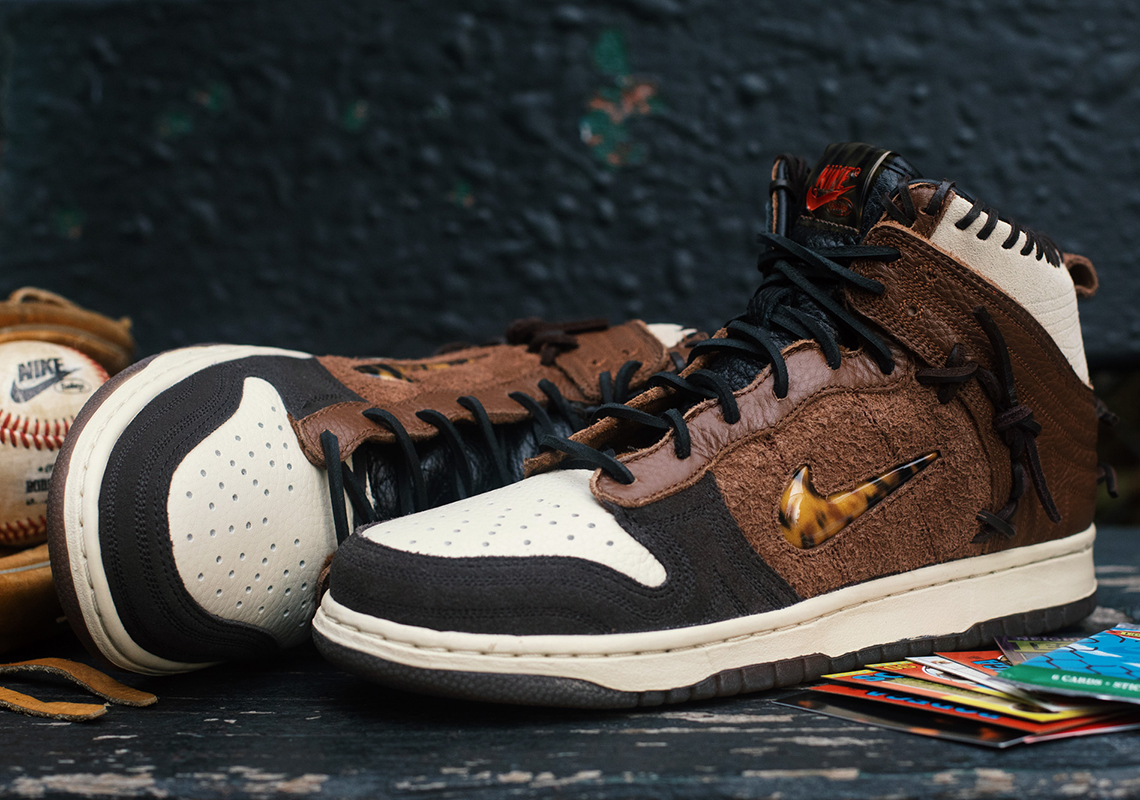 Giày Nike Bodega x Dunk High 'Legend' CZ8125-200 - Ảnh 4