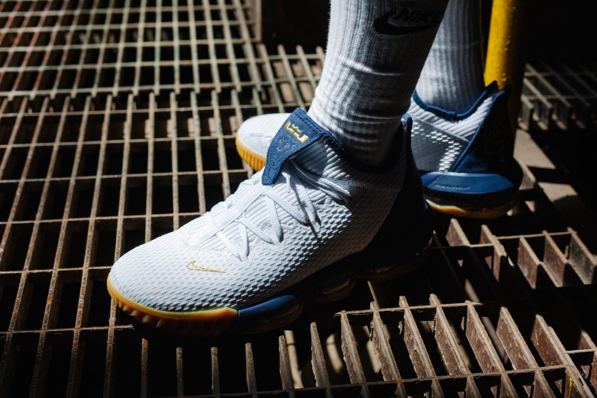 Giày Nike LeBron XVI Low "Americana" White CI2668-101 - Ảnh 2