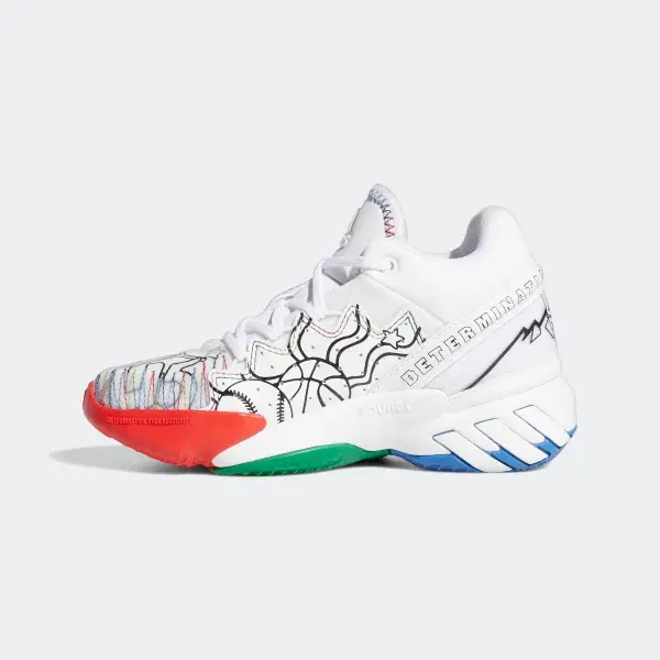 Alternative view of Giày Adidas D.O.N. Issue #2 Little 'Determination Over Negativity' G57972