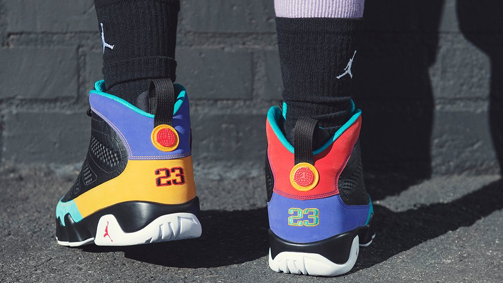 Giày Nike Air Jordan 9 Retro 'Dream It, Do It' 302370-065 - Ảnh 4