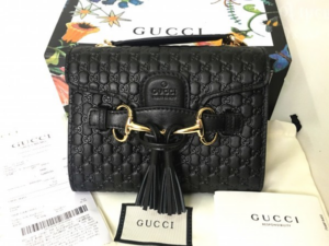 Alternative view of Túi Gucci Emily Mini Microguccissima Crossbody Black 449636 BMJ1J 1000
