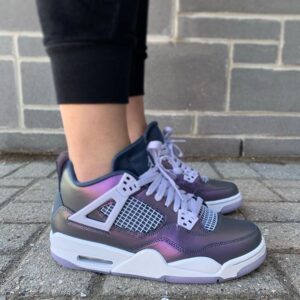 Alternative view of Giày Nike Air Jordan 4 Retro SE GS 'Monsoon Blue' BQ9043-400