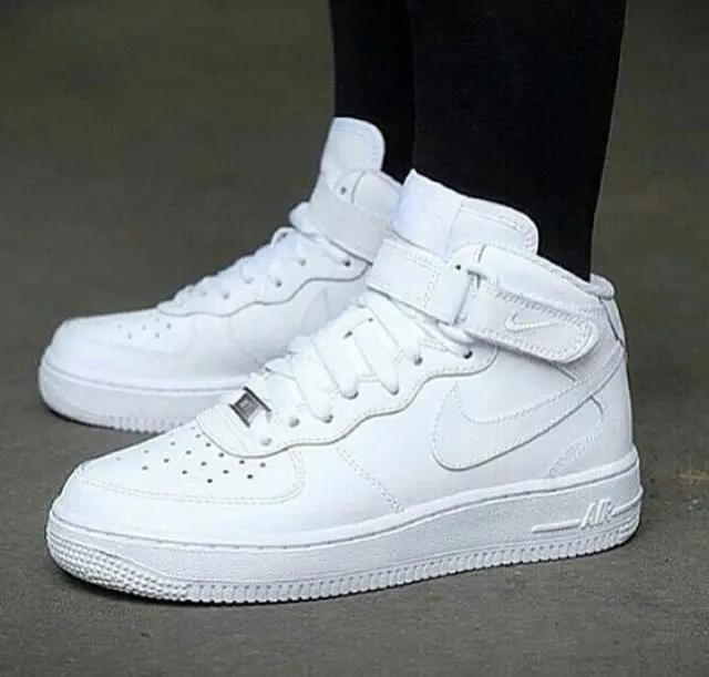 Alternative view of Giày Nike Air Force 1 High '07 'White' 315121-115