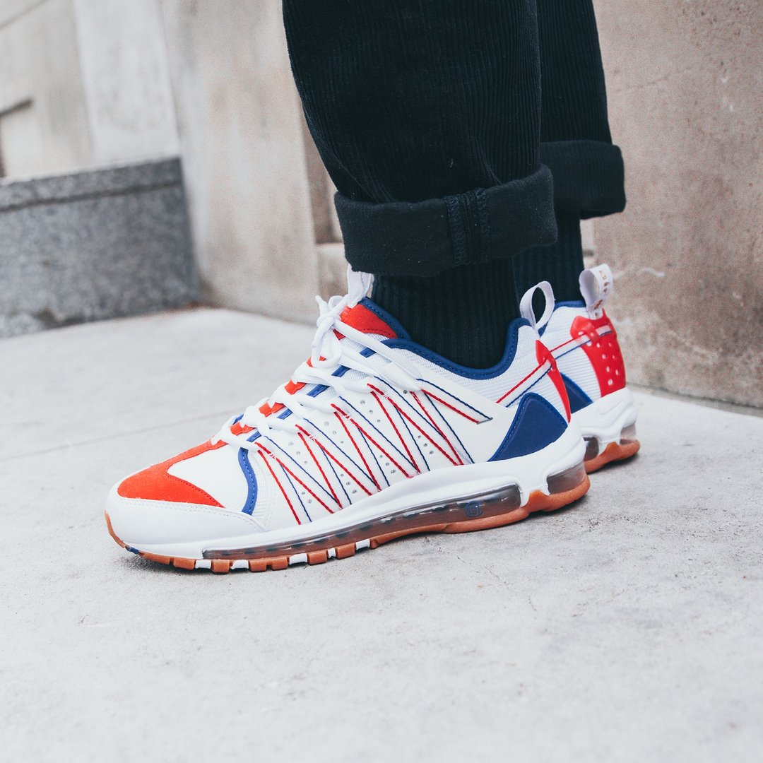 Giày Nike CLOT x Air Max 97 Haven 'Royal Red' AO2134-101 - Ảnh 6