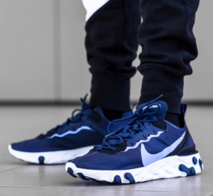 Alternative view of Giày Nike React Element 55 'Midnight Navy' BQ6166-400