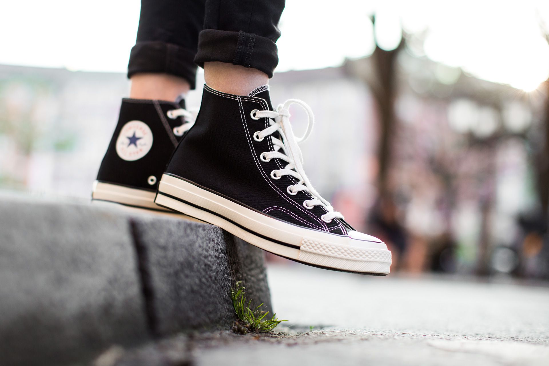 Giày Converse Chuck Taylor All Star 70 Hi 'Black' 142334C - Ảnh 4