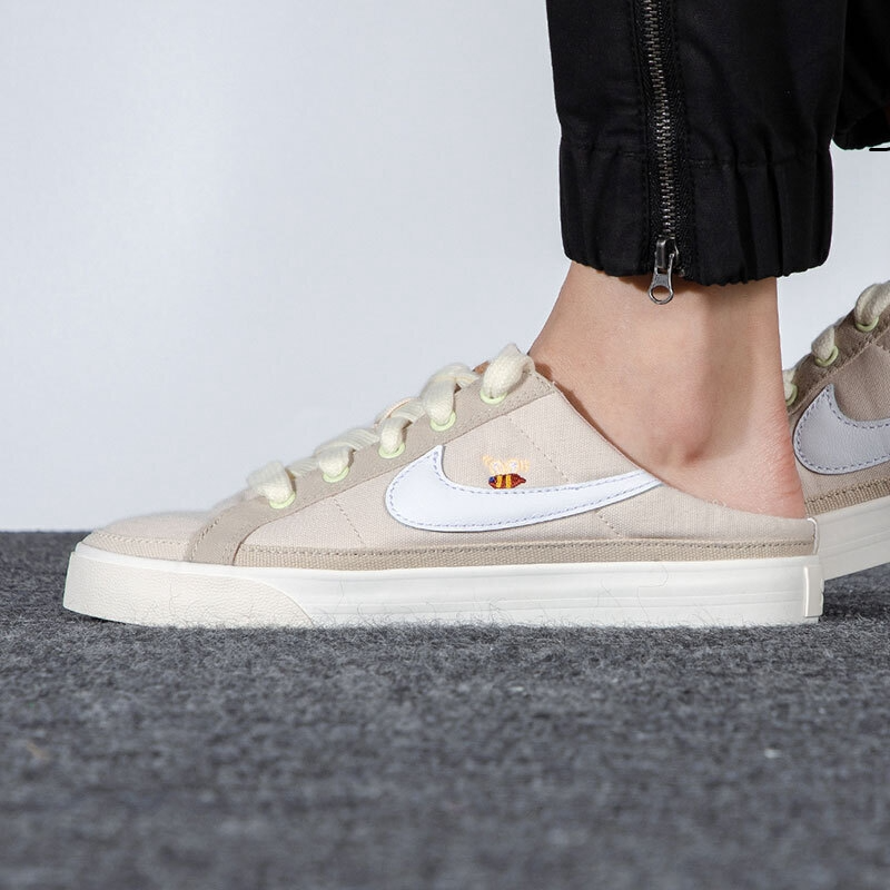 Giày Nike Court Legacy Women's Mule Pink Oxford DM7190-211 - Ảnh 3