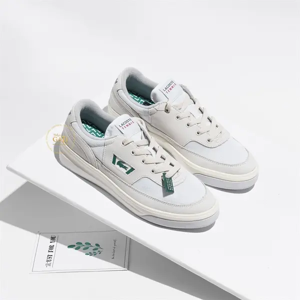 Alternative view of Giày Lacoste Men's G80 OG Leather and Textile Sneakers 39SMA0085-03A