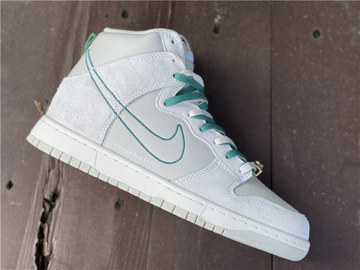 Giày Nike Dunk High SE 'First Use Pack Green Noise' DH0960-001 - Ảnh 8