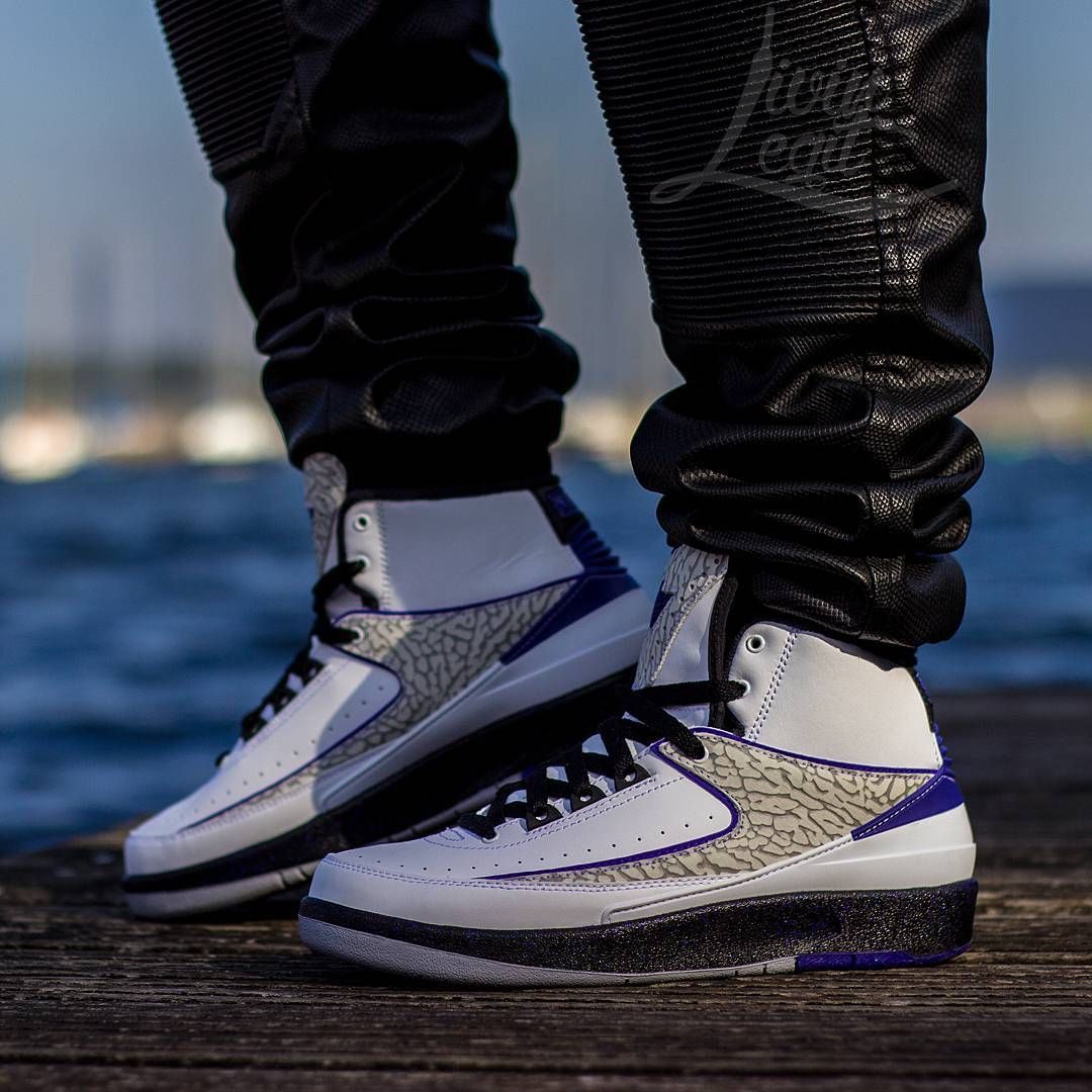 Giày Nike Air Jordan 2 Retro 'Dark Concord' 395718-153 - Ảnh 2