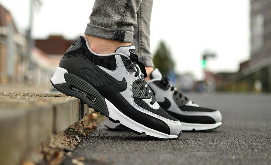Giày Nike Air Max 90 Essential 'Wolf Grey' 537384-053 - Ảnh 8