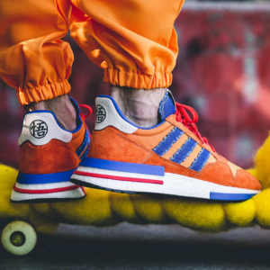 Alternative view of Giày Adidas Dragon Ball Z x ZX 500 RM 'Son Goku' D97046