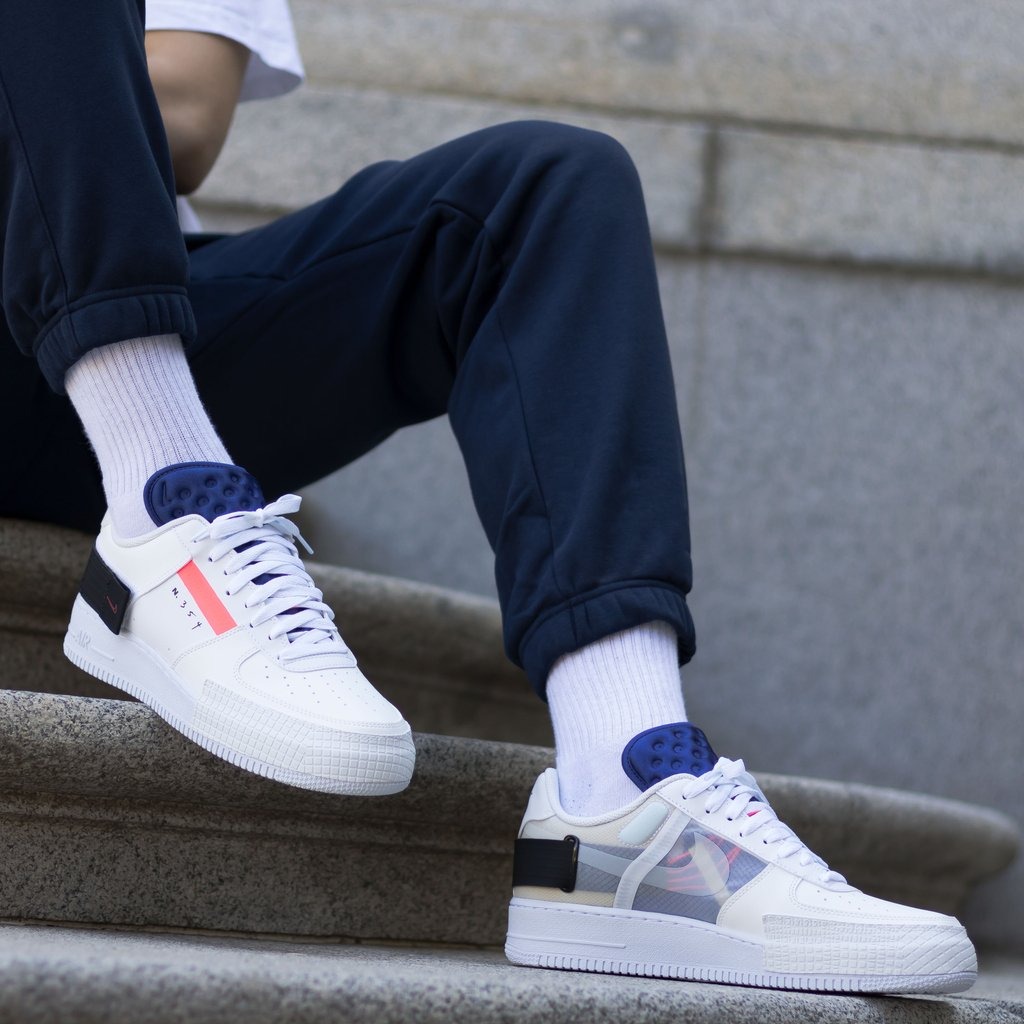 Giày Nike Air Force 1 Low Type White C10054-100 - Ảnh 3