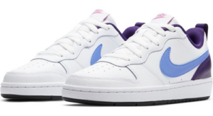 Alternative view of Giày Nike Court Borough Low 2 White Purple BQ5448-106