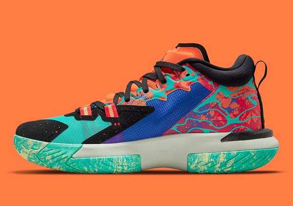 Giày Nike Air Jordan Zion 1 Planet Z 'Hyper Jade' DA3129-800 - Ảnh 6