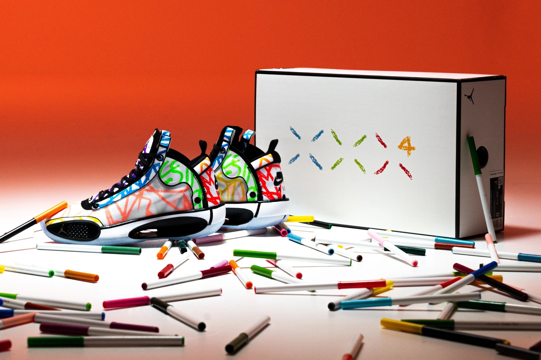 Giày Nike Zion Williamson x Air Jordan 34 GS 'Noah' DA4450-100 - Ảnh 5