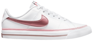 Giày Nike Court Legacy GS 'White Pink Glaze' DA5380-110