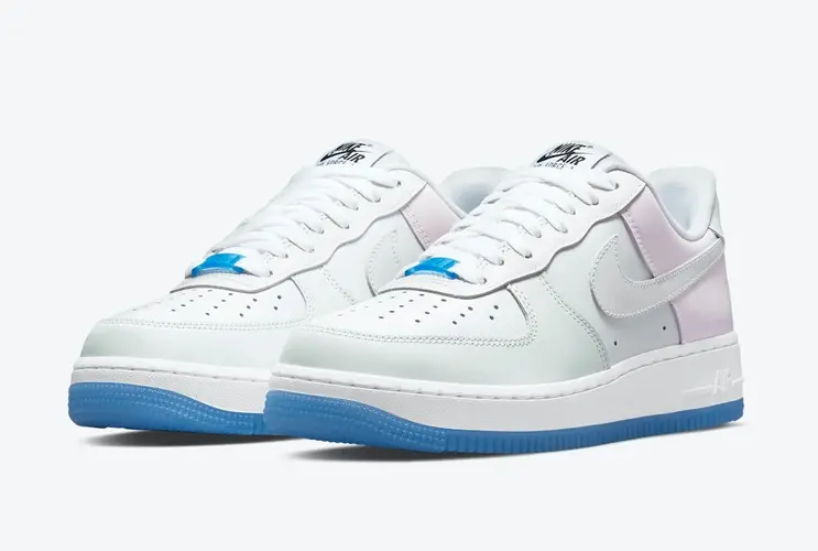 Alternative view of Giày Nike Wmns Air Force 1 '07 LX 'UV Reactive' DA8301-100