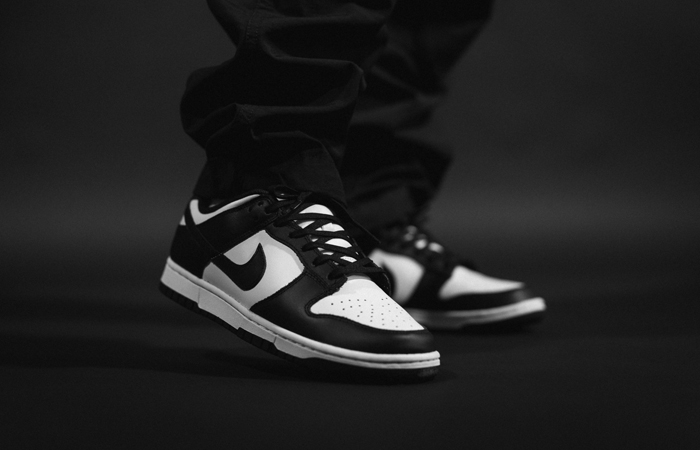 Giày Nike Dunk Low 'Black White' DD1391-100 - Ảnh 4