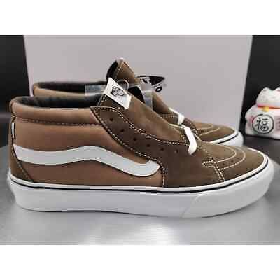 Giày Vans JJJJound x Sk8-Mid Vault LX 'Brown' VN0A7TNH2D7 - Ảnh 4
