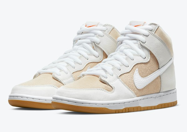 Giày Nike Dunk High Pro ISO SB 'Unbleached Pack Natural' DA9626-100 - Ảnh 5
