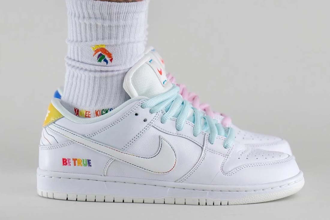 Giày Nike SB Dunk Low 'Be True' DR4876-100 - Ảnh 6