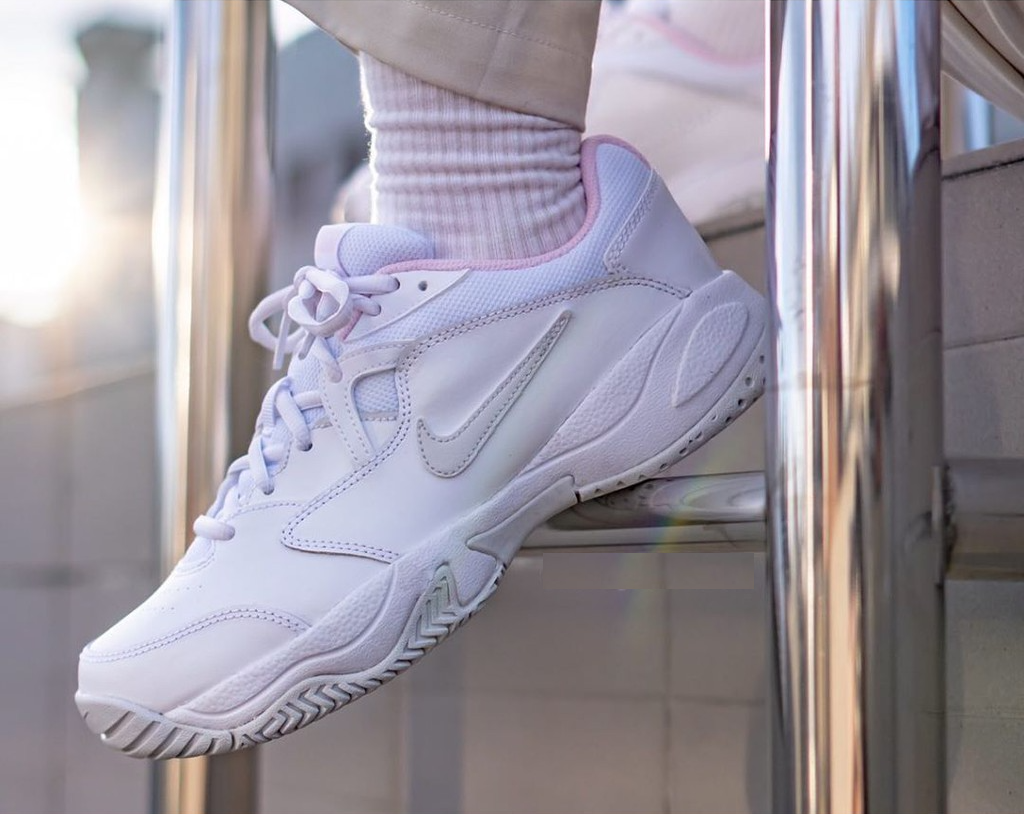 Giày Tennis Nike Court Lite 2 Junior 'Pink Foam' CD0440-100 - Ảnh 4