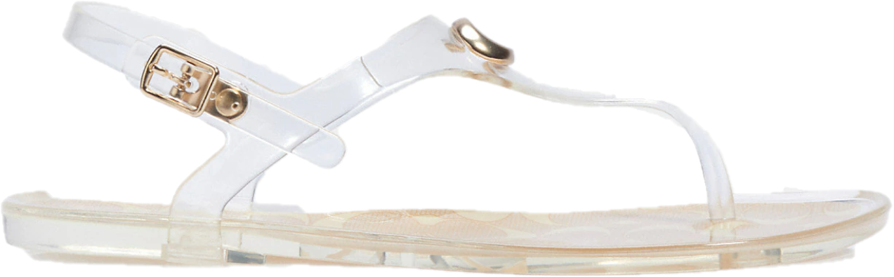 Dep Coach Natalee Jelly Sandal 'Clear' C3067-CLE