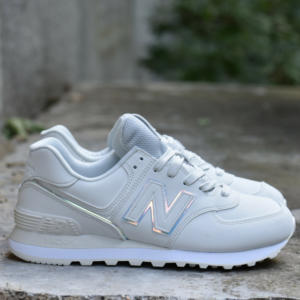 Alternative view of Giày New Balance Wmns 574 'White Iridescent' WL574CLD