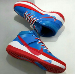Alternative view of Giày Nike KD 13 EP 'New Jersey Nets Hardwood Classics' DC0007-400