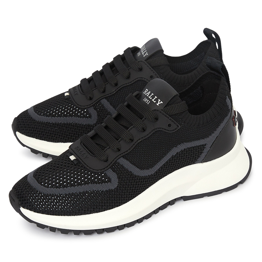 Giày Bally Davyn Women's Sneakers 'Black' DAVYN-W-956 - Ảnh 5