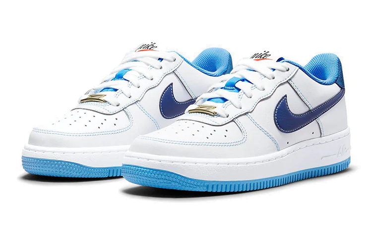 Giày Nike Air Force 1 S50 'White University Blue' DB1560-100 - Ảnh 2