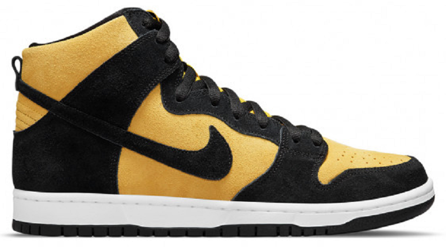 Giày Nike SB Dunk High 'Yellow Black' DB1640-001