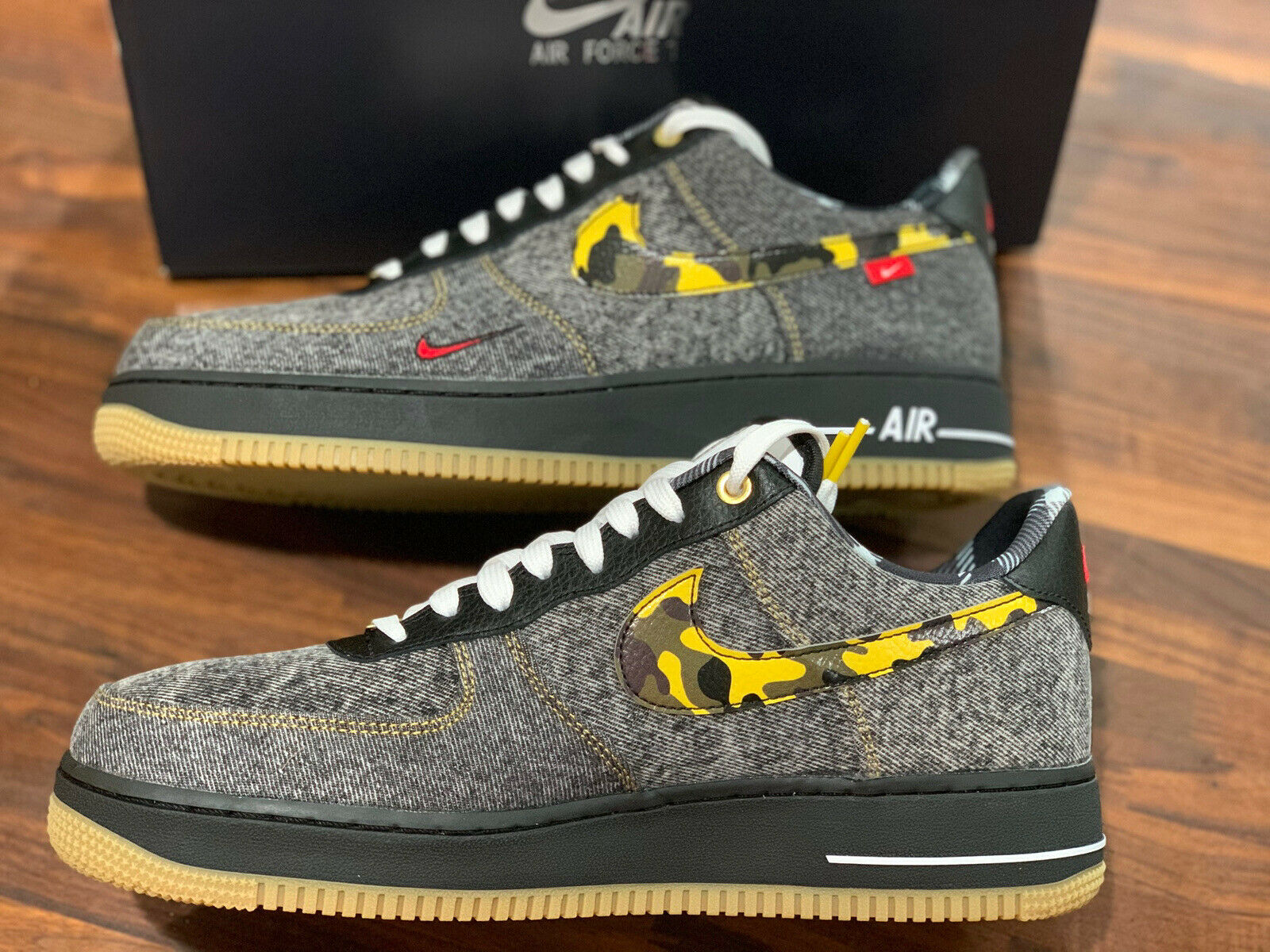 Giày Nike Air Force 1 Low 'Camo Denim Remix' DB1964-001 - Ảnh 5