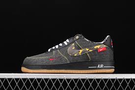 Alternative view of Giày Nike Air Force 1 Low 'Camo Denim Remix' DB1964-001