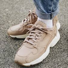 Alternative view of Giày Adidas Wmns Falcon Leather 'Ash Pearl' DB2714