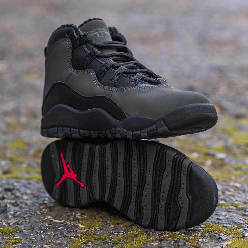 Giày Nike Air Jordan 10 Retro BG 'Dark Shadow' 310806-002 - Ảnh 4