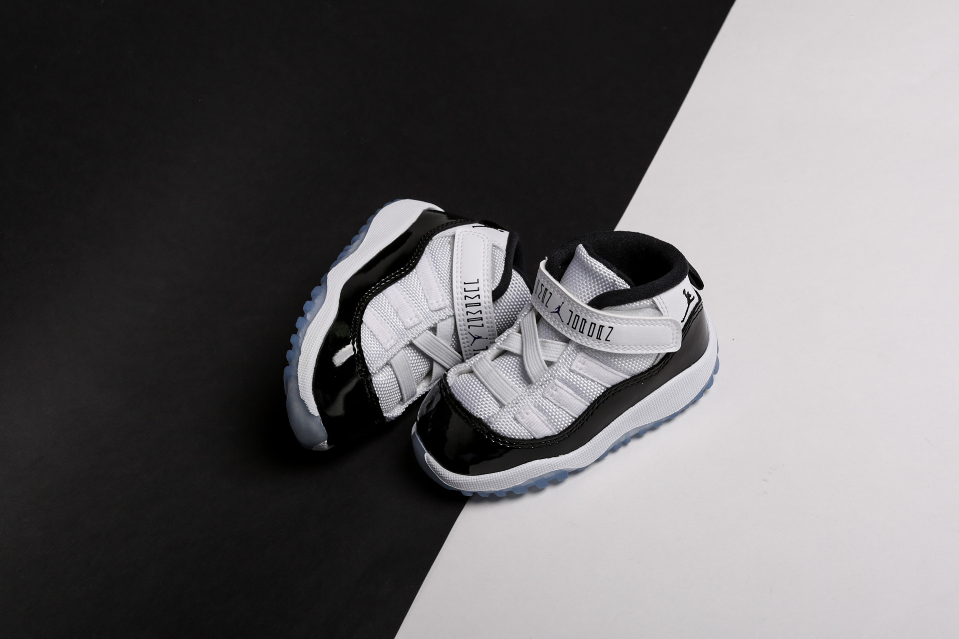 Giày Nike Air Jordan 11 Retro TD 'Concord' 2018 378040-100 - Ảnh 5