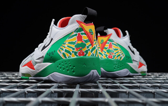 Giày Nike Air Jordan Zoom 92 White Lucky Green Dark Sulfur CK9183-103 - Ảnh 3