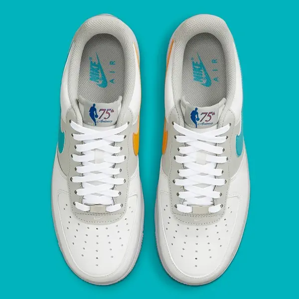Alternative view of Giày Nike NBA x Air Force 1 '07 LV8 '75th Anniversary Spurs' DC8874-100