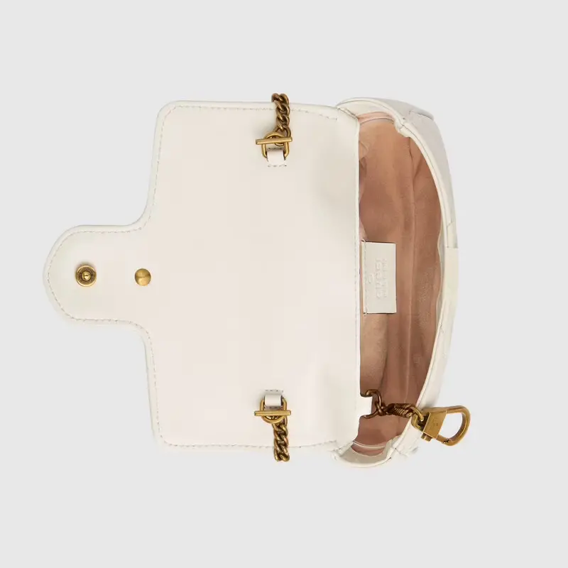 Alternative view of Túi Gucci GG Marmont Matelassé 'White' 476433-DTDCT-9022