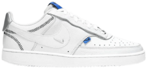Giày Nike Wmns Court Vision Low SE 'White Metallic Silver' DD1648-100