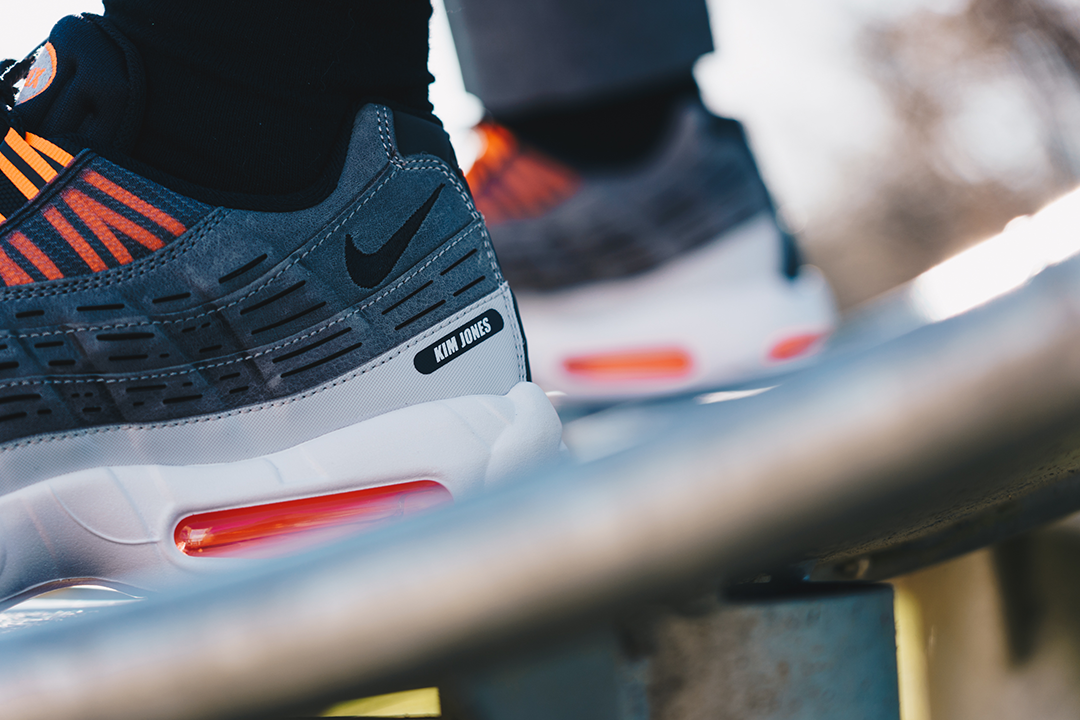 Giày Nike Kim Jones x Air Max 95 'Total Orange' DD1871-001 - Ảnh 7