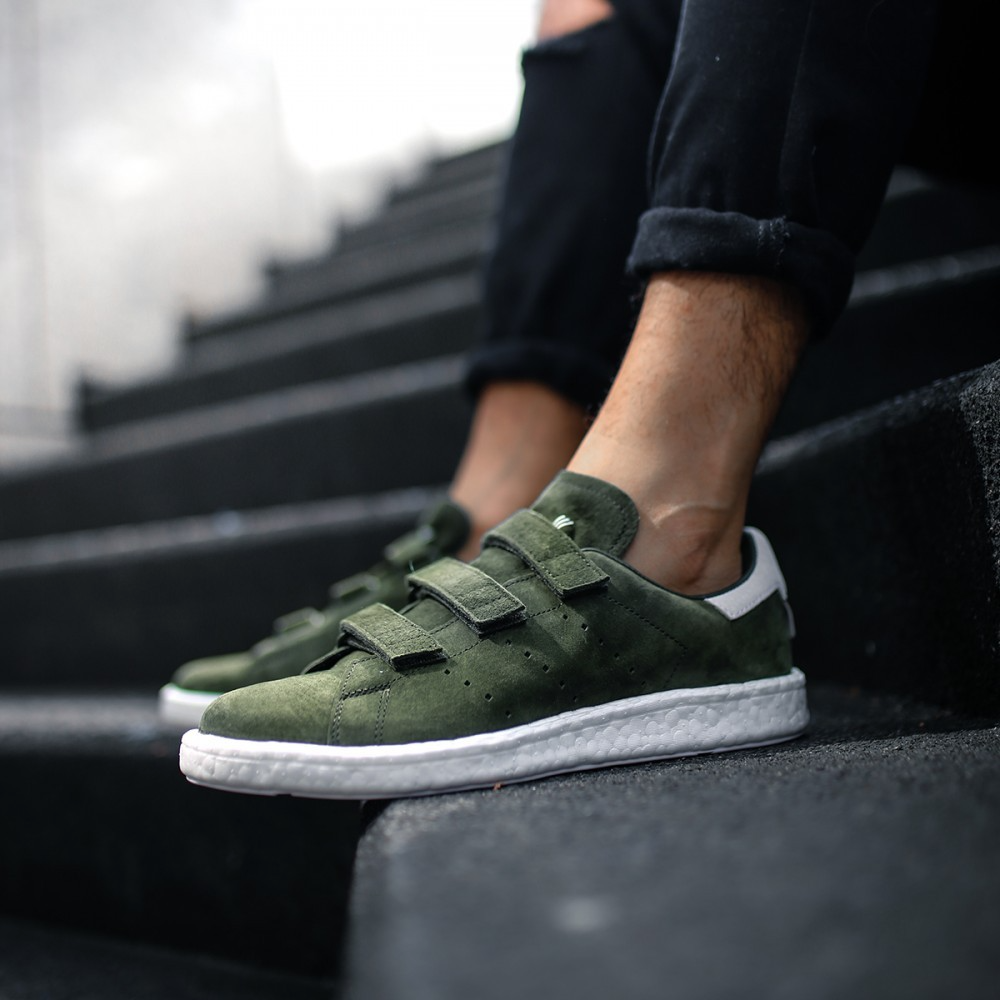 Giày Adidas White Mountaineering x Stan Smith CF 'Night Cargo' CG3652 - Ảnh 2