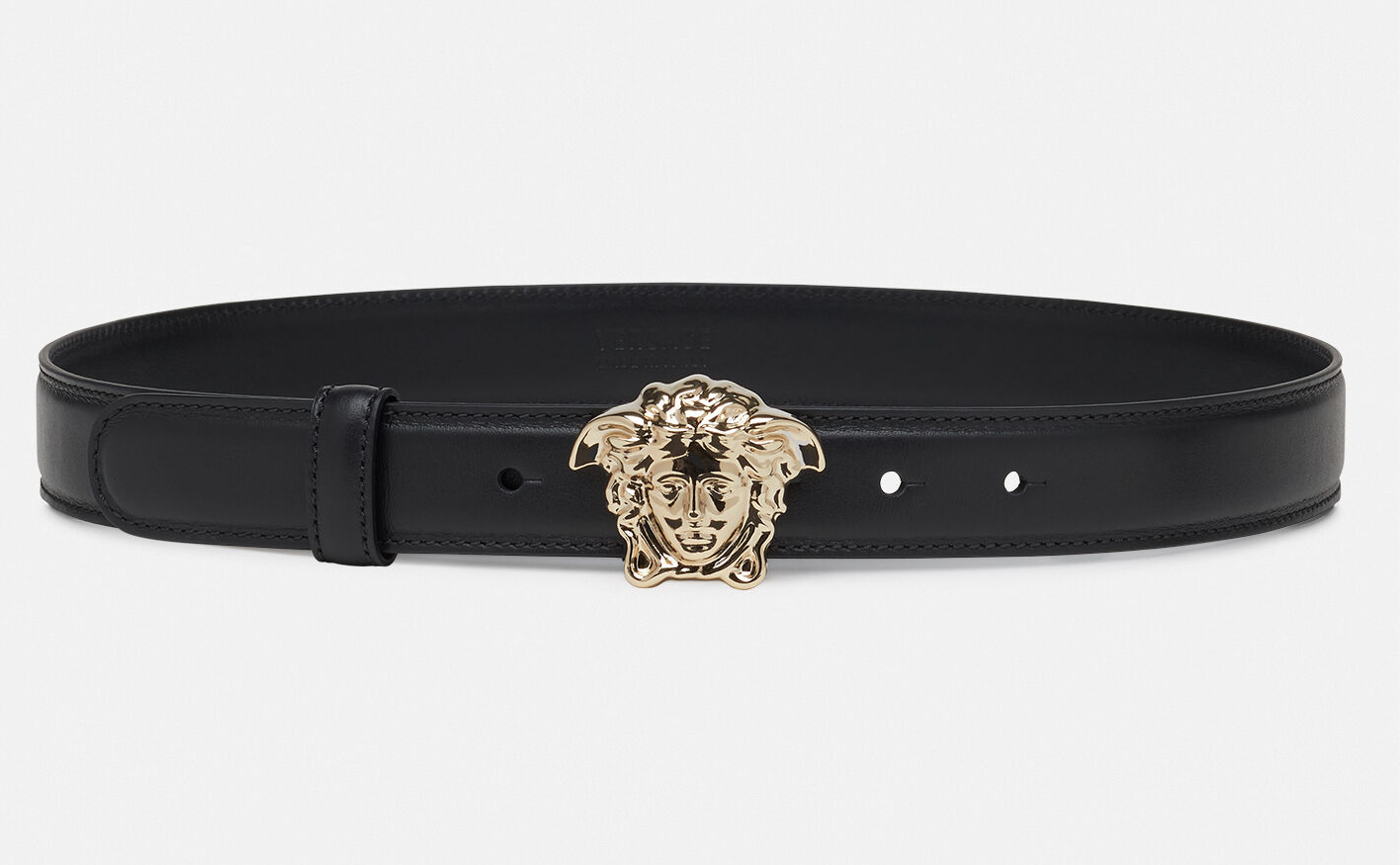 Thắt Lưng Versace La Medusa Leather Belt DVT2-DCDD442-D41OC - Ảnh 3