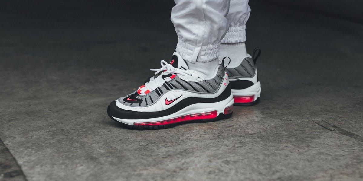 Giày Nike Wmns Air Max 98 'Solar Red' AH6799-104 - Ảnh 7
