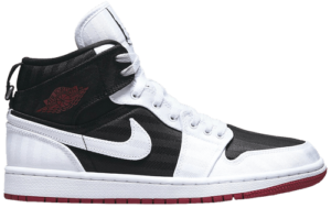 Giày Nike Wmns Air Jordan 1 Mid SE Utility 'White Black Gym Red' DD9338-016